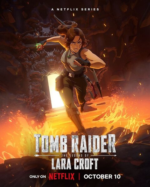 Постер сериала Tomb Raider: легенда Лары Крофт