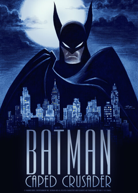 Постер сериала Бэтмен: Крестоносец в плаще