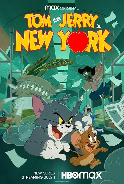 Постер сериала Том и Джерри в Нью-Йорке
