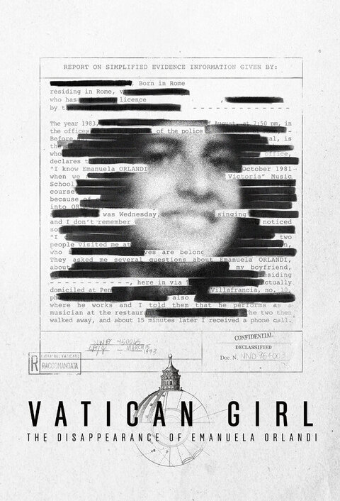 Постер сериала Девочка из Ватикана: Исчезновение Эмануэлы Орланди