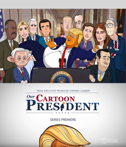 Our Cartoon President poster