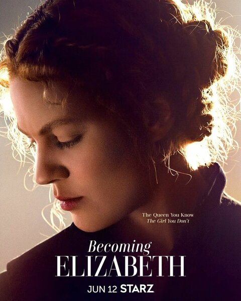 Becoming Elizabeth poster