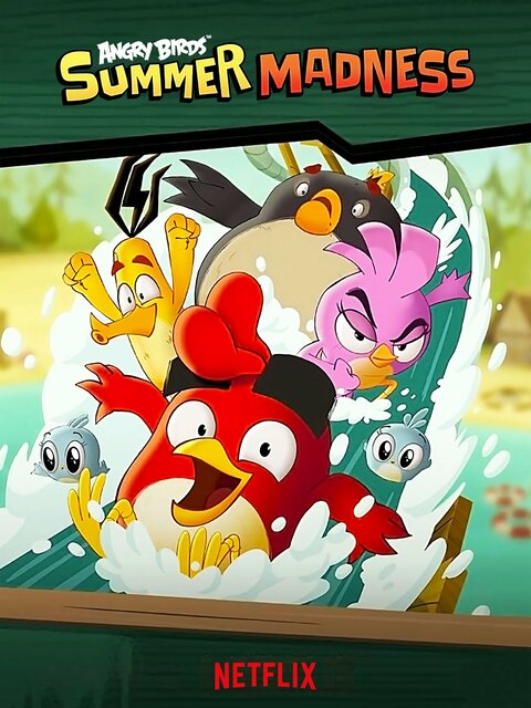 Постер сериала Angry Birds: Летнее безумие