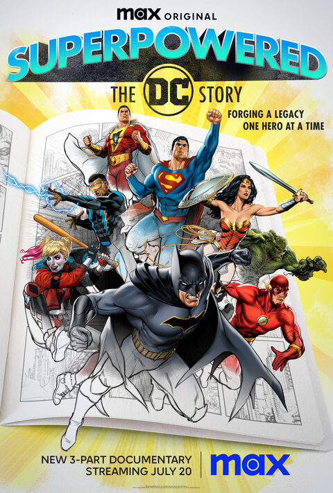 Постер сериала Суперсилы: История DC 