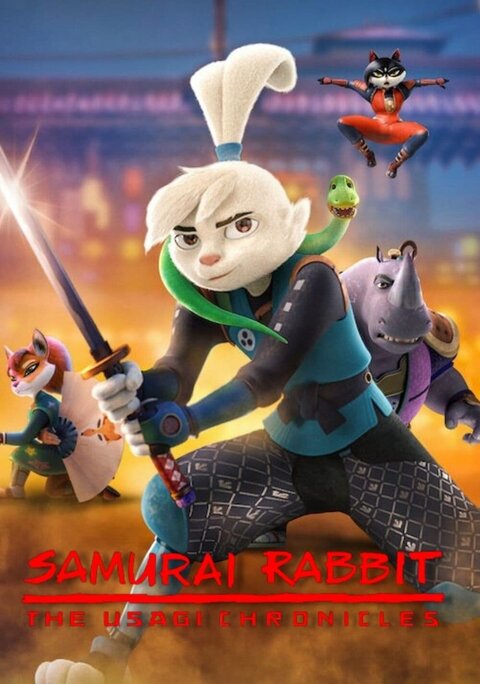 Постер сериала Кролик-самурай: хроники Усаги