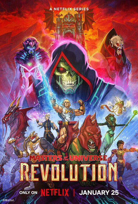 Постер сериала Властелины вселенной: Революция