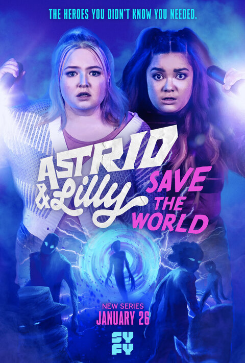 Постер сериала Астрид и Лилли спасают мир