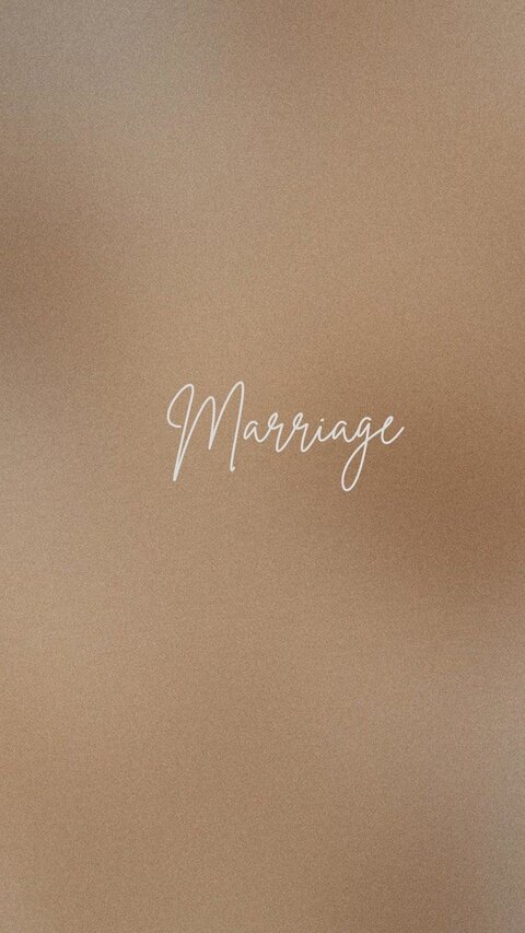 Marriage poster