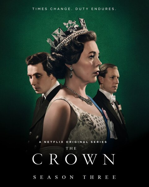 Постер к 3-му сезону сериала Корона