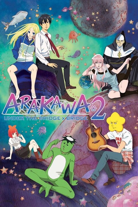 Arakawa Under the Bridge season 2 poster