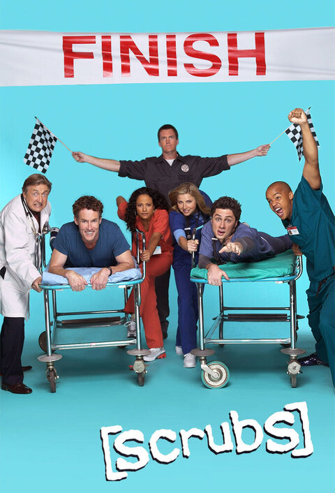 Scrubs season 9 poster