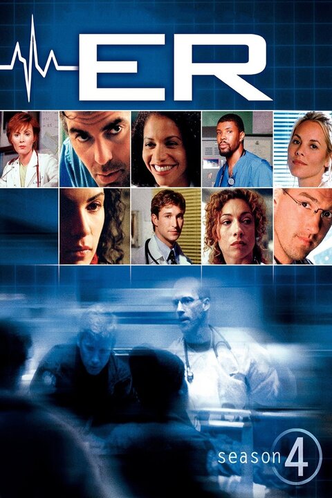 Постер к 4-му сезону сериала Скорая помощь