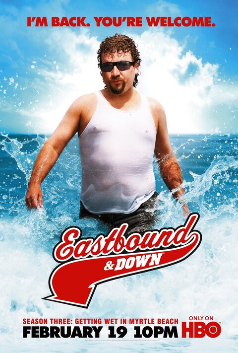 Eastbound & Down season 3 poster