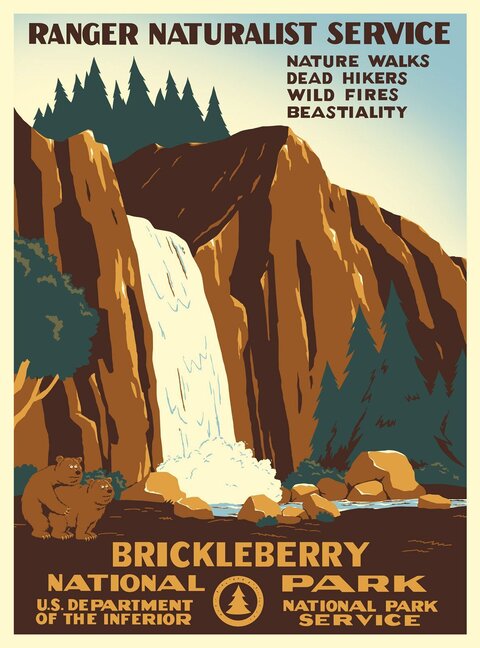 Brickleberry season 1 poster