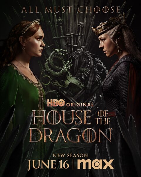 House of the Dragon season 2 poster