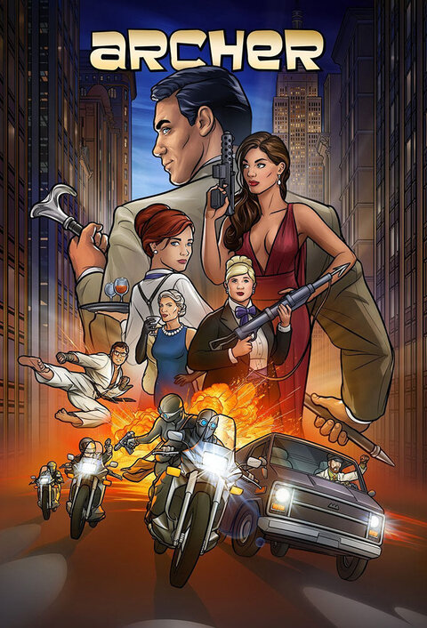 Archer season 11 poster