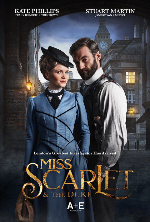 Miss Scarlet and the Duke season 2 poster