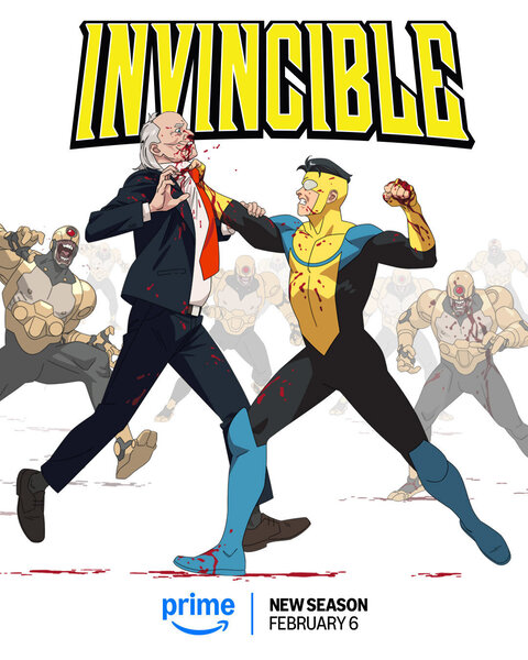 Invincible season 3 poster