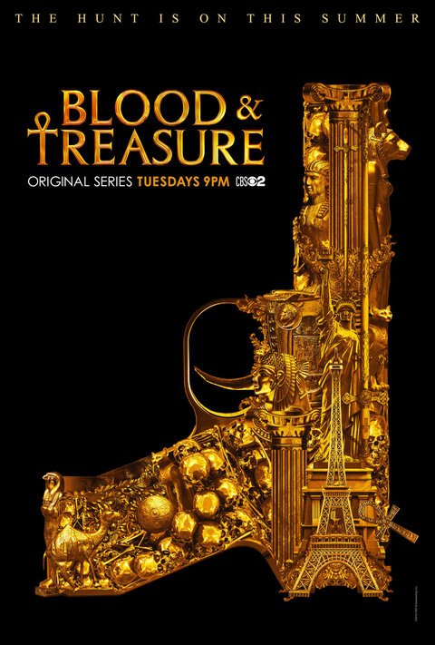 Blood & Treasure season 1 poster