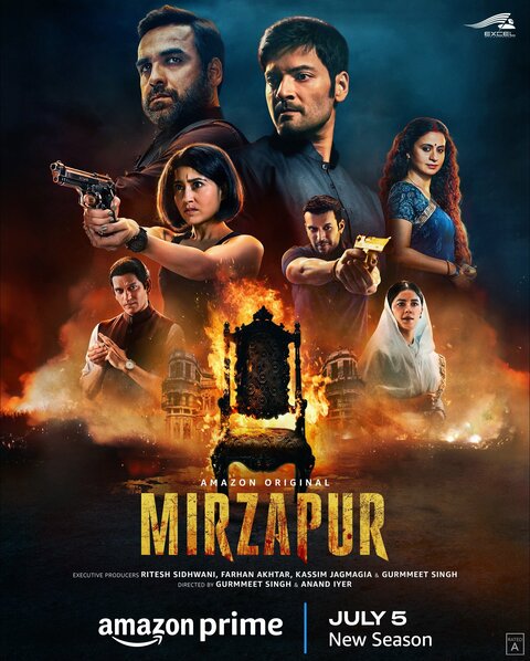 Mirzapur season 3 poster