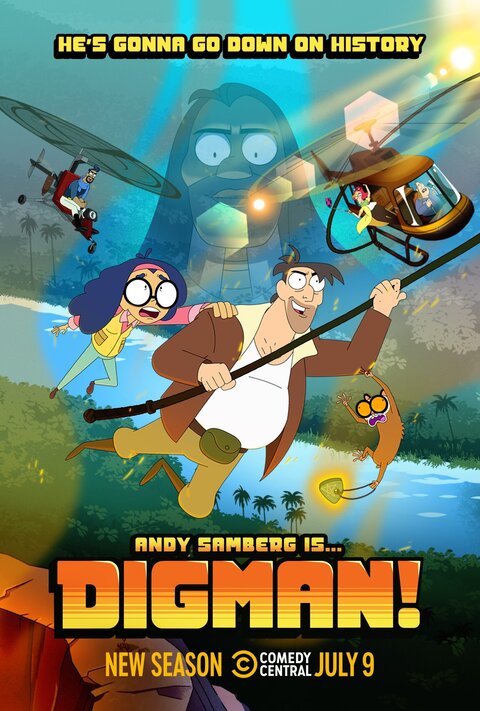 Постер к 2-му сезону сериала Дигман!