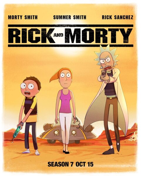 Rick and Morty season 7 poster