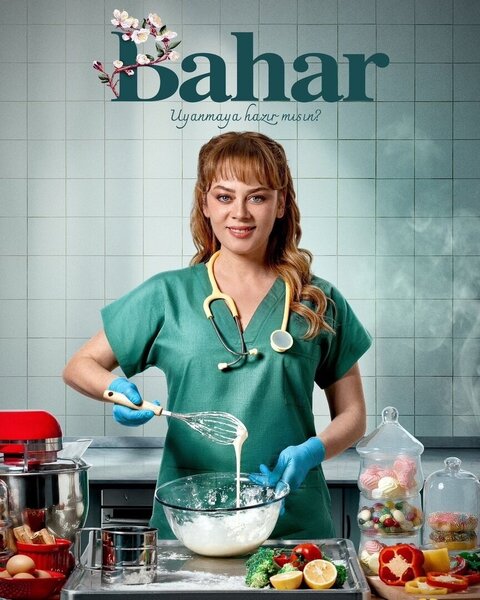 Постер к 2-му сезону сериала Бахар. По имени Весна