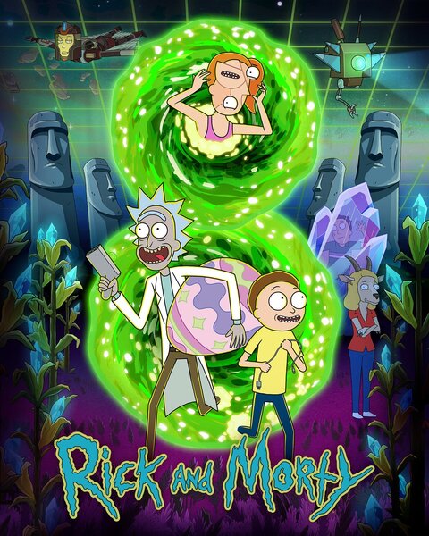 Rick and Morty season 8 poster