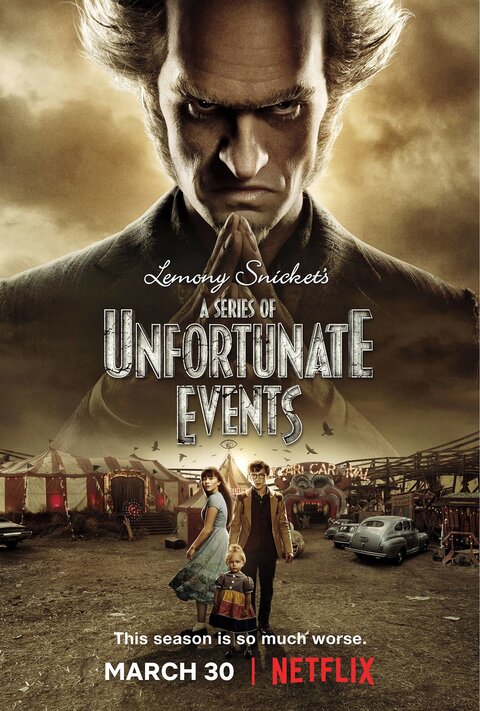 Постер к 2-му сезону сериала Лемони Сникет: 33 несчастья