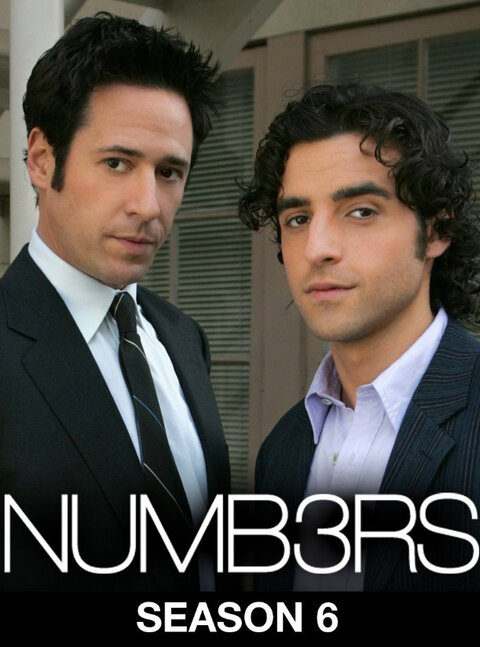 Numb3rs season 6 poster