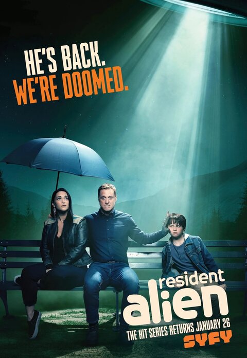 Resident Alien season 2 poster