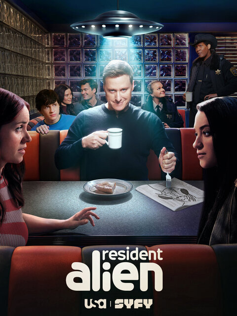 Resident Alien season 4 poster