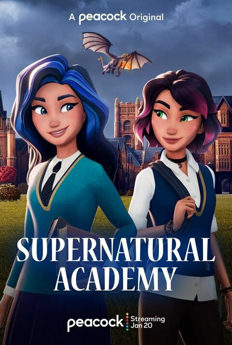 Supernatural Academy season 1 poster