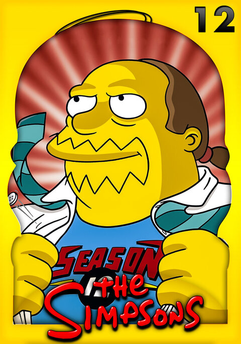 The Simpsons season 12 poster