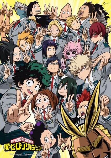 My Hero Academia season 2 poster