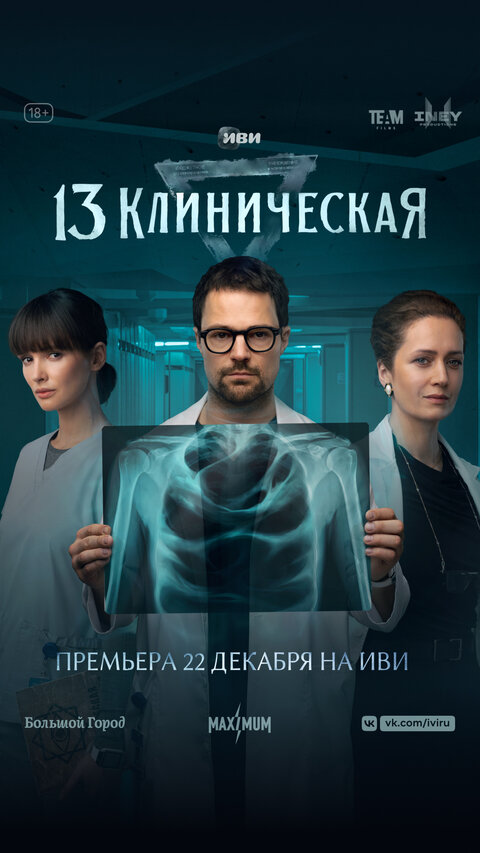 13 klinicheskaya season 1 poster