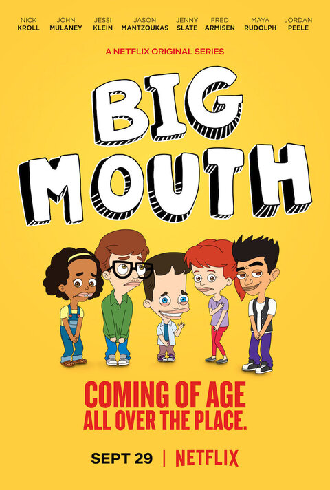 Big Mouth season 1 poster