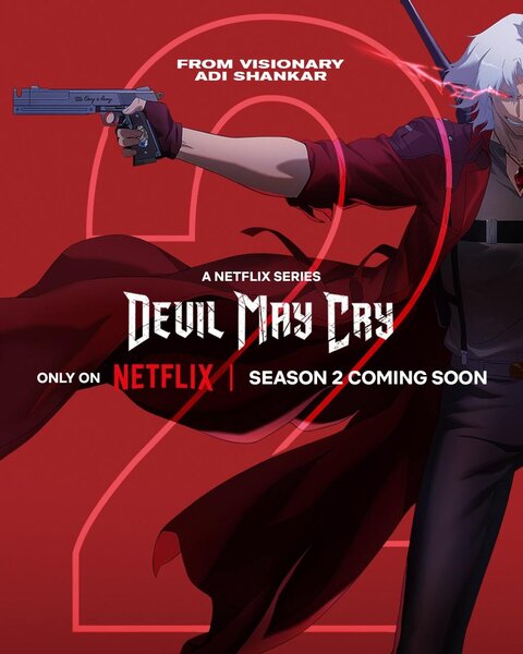 Постер к 2-му сезону сериала Devil May Cry