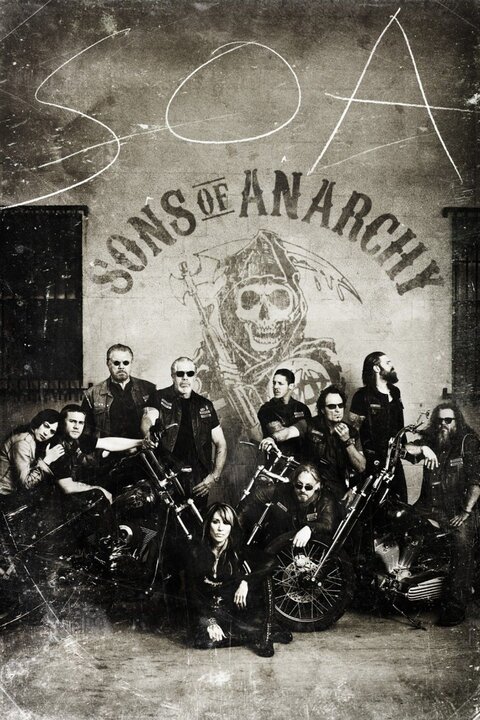 Sons of Anarchy season 4 poster