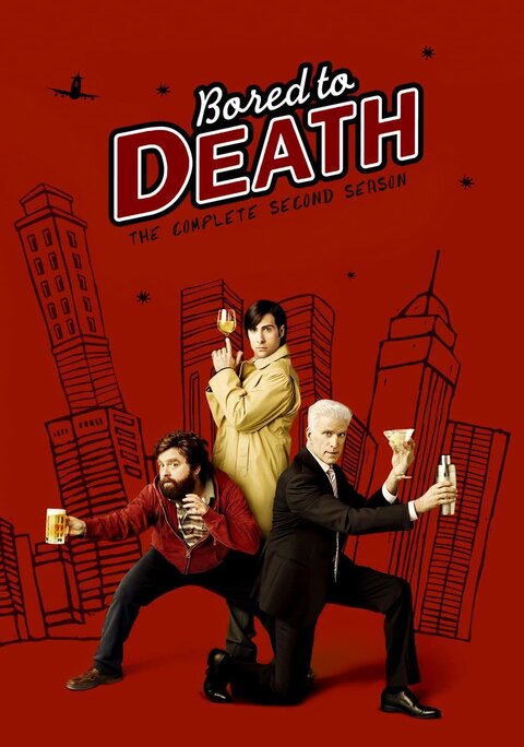 Bored to Death season 2 poster