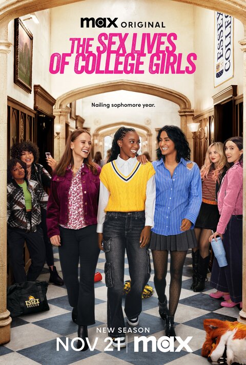 The Sex Lives of College Girls season 3 poster