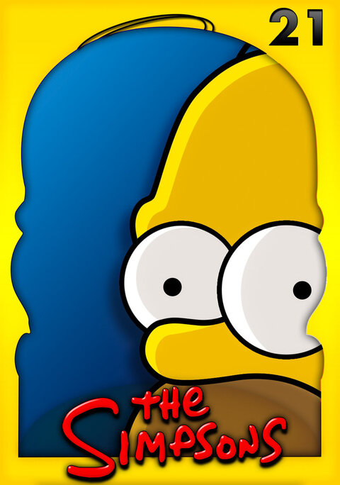 The Simpsons season 21 poster