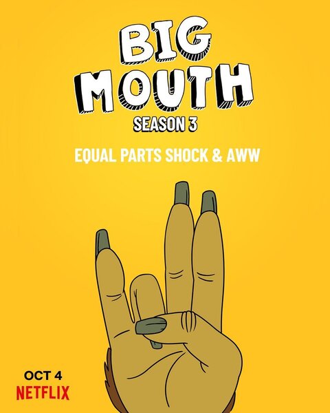 Big Mouth season 3 poster