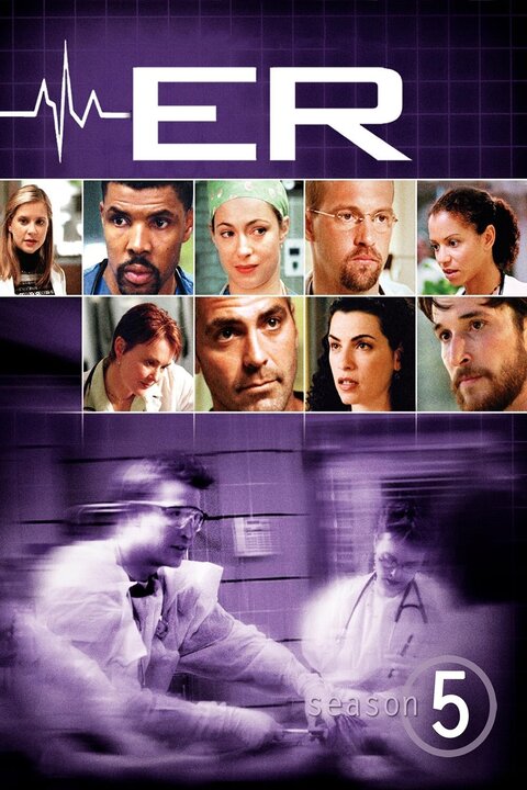 ER season 5 poster