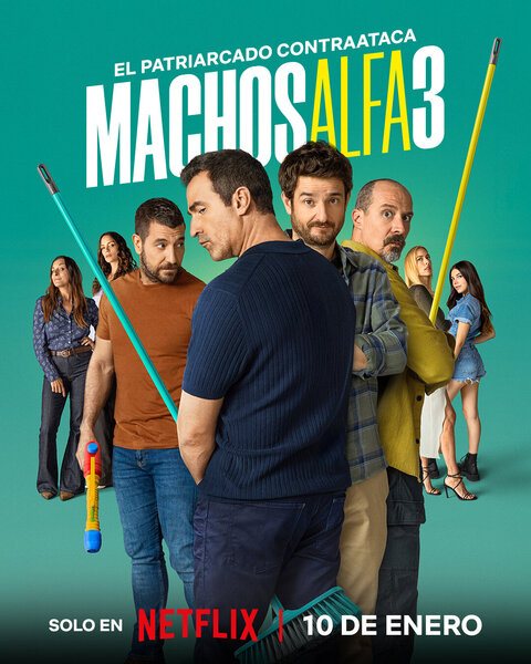 Постер к 3-му сезону сериала Альфа-самцы