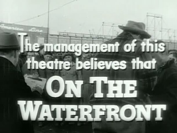 On the Waterfront - trailer