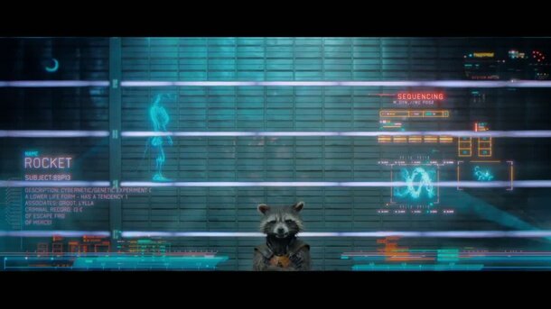 Guardians of the Galaxy - promo-ролик 4: rocket