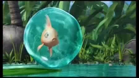Tinker Bell - серебрянка и рыбы