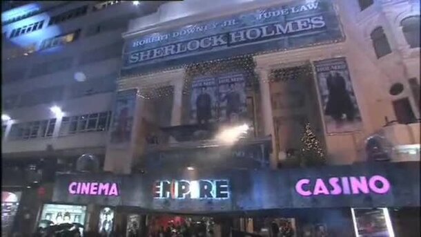 Sherlock Holmes - репортаж с премьеры в лондоне