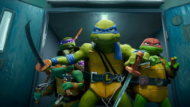 Teenage Mutant Ninja Turtles: Mutant Mayhem - trailer in russian